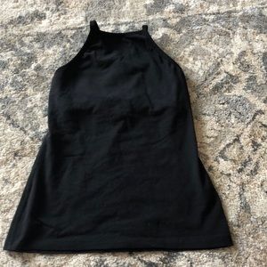 NWOT beyond yoga high neck workout bra top